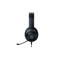 Razer Kraken V3 X, Kabelgebunden, Gaming, 12 - 28000 Hz, 283 g, Kopfhörer, Schwarz