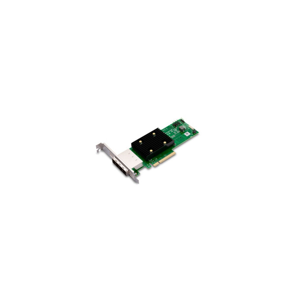 BROADCOM HBA 9500-16e, PCIe, SAS, Full-height / Low-profile, Schwarz, Grün, Metallisch, 5000000 h, Australia/New Zealand (AS/NZS CISPR 22), Canada ICES-003 Class B, CE Europe (EN55022/EN55024),...