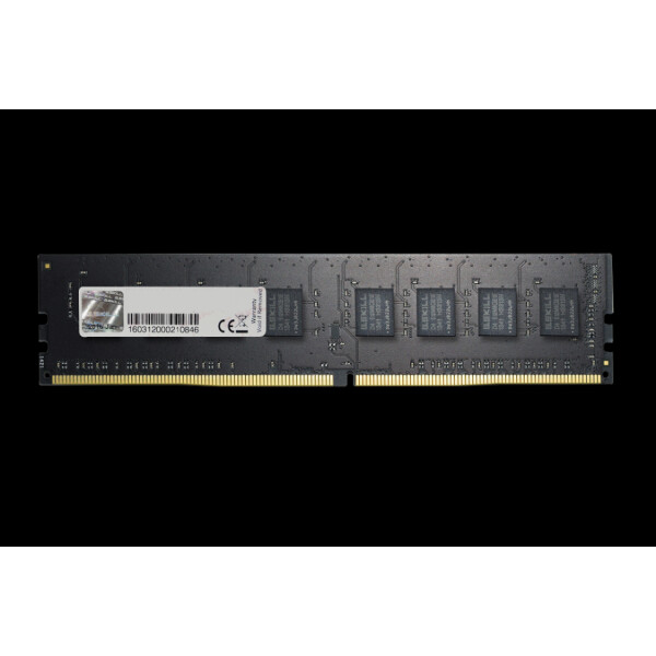 G.Skill Value, 8 GB, 1 x 8 GB, DDR4, 2666 MHz, 288-pin DIMM