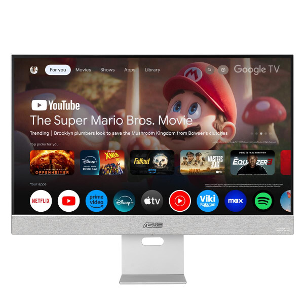 ASUS ZenScreen Smart Monitor MS27UC, 68,6 cm (27"), 3840 x 2160 Pixel, 4K Ultra HD, LCD, 5 ms, Grau