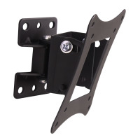 Techly ICA-LCD-901, 76,2 cm (30"), 75 x 75 mm, 100 x 100 mm, 0 - 12°, -15 - 15°, Schwarz