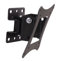 Techly ICA-LCD-901, 76,2 cm (30"), 75 x 75 mm, 100 x 100 mm, 0 - 12°, -15 - 15°, Schwarz