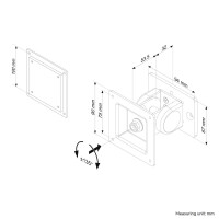 Neomounts Monitorhalterung für Toolbar,...