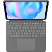 Logitech Combo Touch, QWERTZ, Deutsch, Trackpad, 1,9 cm, 1 mm, Apple