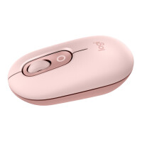 Logitech POP, Beidhändig, Optisch, Bluetooth, Pink