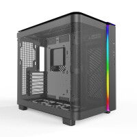 MONTECH KING 95, Midi Tower, PC, Schwarz, ATX, micro ATX,...