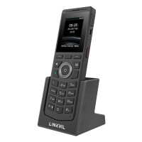 Fanvil W610W, IP-Mobiltelefon, Schwarz, Kabelloses...