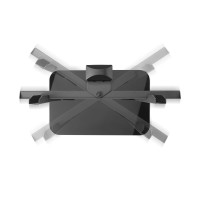 One for All Ultra Slim Line WM 2470, 81,3 cm (32"), 139,7 cm (55"), 40 kg, 100 x 100 mm, 400 x 400 mm, Schwarz