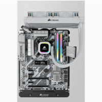 Corsair Vengeance CMH64GX4M4E3200C16W, 64 GB, 4 x 16 GB, DDR4, 3200 MHz, 288-pin DIMM, Weiß