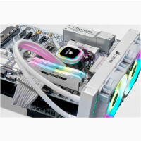 Corsair Vengeance CMH64GX4M4E3200C16W, 64 GB, 4 x 16 GB, DDR4, 3200 MHz, 288-pin DIMM, Weiß