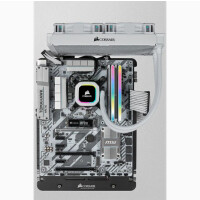 Corsair Vengeance CMH64GX4M4E3200C16W, 64 GB, 4 x 16 GB, DDR4, 3200 MHz, 288-pin DIMM, Weiß