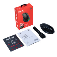ADATA XPG ALPHA, rechts, Optisch, RF Wireless + USB Type-C, 16000 DPI, 1 ms, Schwarz
