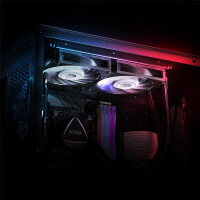 ADATA XPG VENTO PRO 120 PWM Schwarz, Ventilator, 12 cm, 450 RPM, 2500 RPM, 10 dB, 28 dB