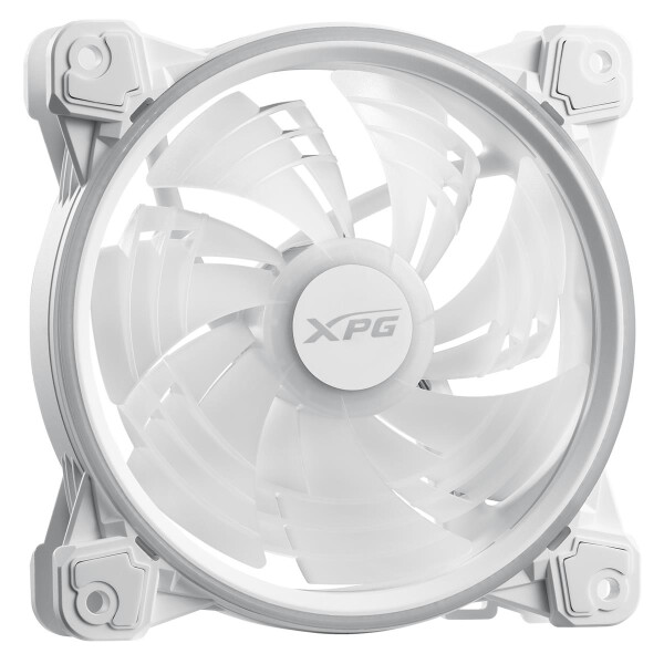 XPG HURRICANE 120 ARGB PWM Weiß, Ventilator, 12 cm, 600 RPM, 2000 RPM, 18,17 dB, 61,5 cfm