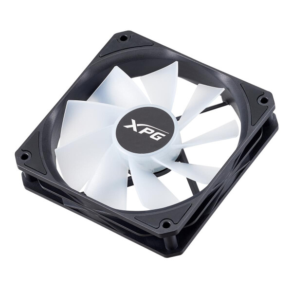 XPG VENTO R 120 ARGB PWM Schwarz, Ventilator, 12 cm, 300 RPM, 1600 RPM, 65 cfm, Schwarz