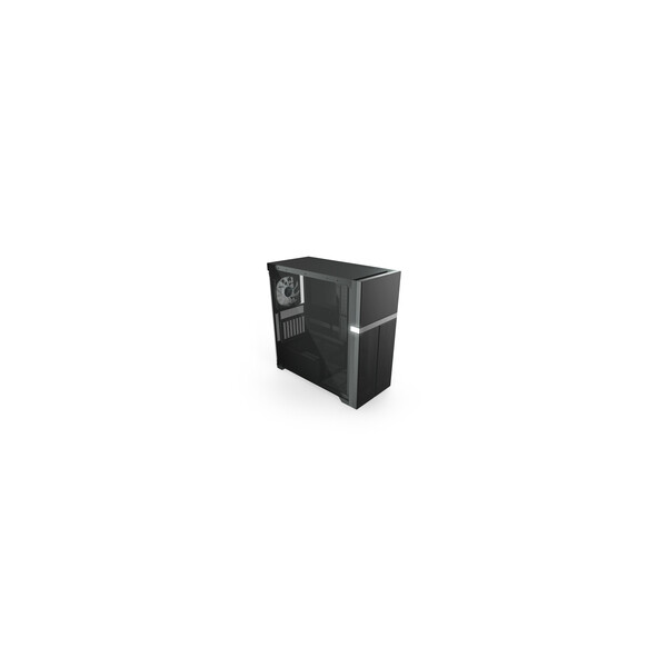 Valkyrie VK02 Lite schwarz Tempered Glass - Midi/Minitower - ATX
