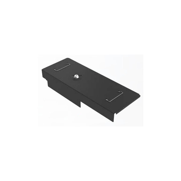 APG Cash Drawer 90189PAC-0001, Abschließbarer Deckel, Schwarz, Stahl, APG Cash Drawer Micro-0192