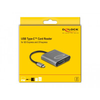 Delock USB Type-C Card Reader für SD Express und...