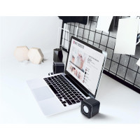 Manhattan 2600, PC/Laptop, Schwarz, 0,9 m, Drehregler, 80 dB, 3 W