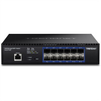 TRENDnet 12-Port 10G Layer 2 Managed SFP+ Switch - Switch...