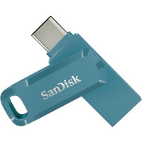 SanDisk Ultra Dual Drive Go USB 256GB, 256 GB, USB Type-A...