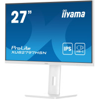 Iiyama ProLite XUB2797HSN-W2, 68,6 cm (27"), 1920 x 1080 Pixel, Full HD, LED, 1 ms, Weiß
