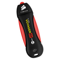 Corsair Voyager GT, 1000 GB, USB Typ-A, 3.2 Gen 1 (3.1 Gen 1), 400 MB/s, Kappe, Schwarz, Rot