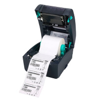 TSC TC310, Direkt Wärme/Wärmeübertragung, 300 x 300 DPI, 102 mm/sek, Kabelgebunden, Schwarz