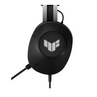 ASUS TUF Gaming H1 Gen II, Kabelgebunden, Gaming, 20 - 20000 Hz, 297 g, Kopfhörer, Schwarz