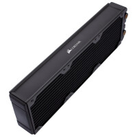Corsair CX-9030005-WW, Schwarz, Radiator-Block, Flüssigkeit, Messing, Kupfer, 1/4 Zoll, 60 °C