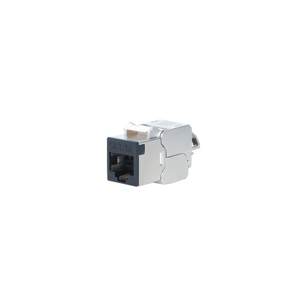 Intellinet Cat6a 10G STP Keystone-Modul schwarz