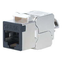Intellinet Cat6a 10G STP Keystone-Modul schwarz
