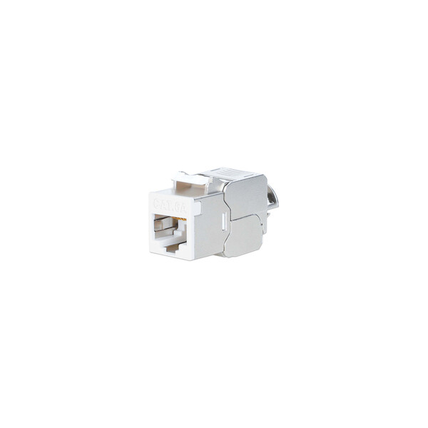 Intellinet Cat6a 10G STP Keystone-Modul weiß