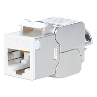 Intellinet Cat6a 10G STP Keystone-Modul weiß
