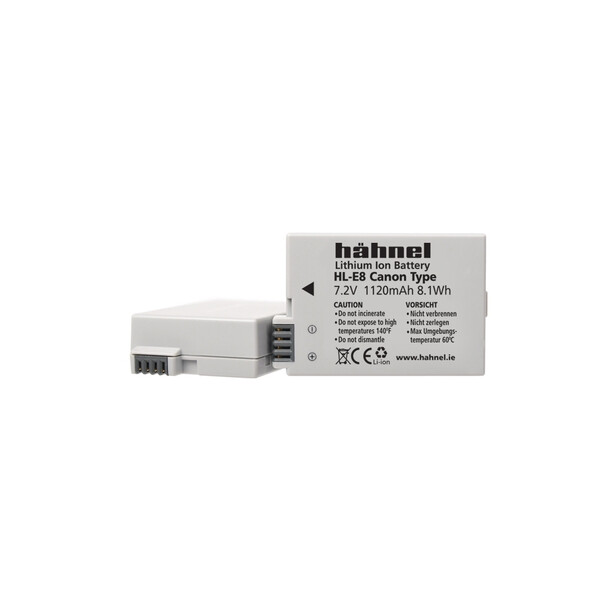 Hähnel Hahnel HL-E8, Canon, 1120 mAh, 7,2 V, Lithium-Ion (Li-Ion)