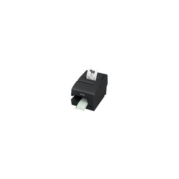 Epson TM-H6000VI Cutter MICR USB RS232 Ethernet OPOS schwarz - Nadel/Matrixdruck - Farbig