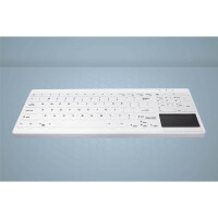 Cherry Active Key AK-C7412, Kabelgebunden, USB, Scherenschalter, Weiß