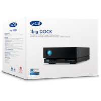 LaCie 1big Dock, 24 TB, 3.5", 3.2 Gen 1 (3.1 Gen 1),...