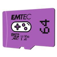 EMTEC ECMSDM64GXCU3G, 64 GB, MicroSDXC, UHS-I, 100 MB/s, Class 3 (U3), V30