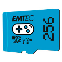 EMTEC ECMSDM256GXCU3G, 256 GB, MicroSDXC, UHS-I, 100 MB/s, Class 3 (U3), V30