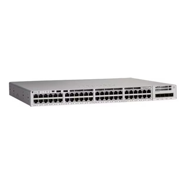 Cisco C9200-48PL-E, Managed, L3, 10G Ethernet (100/1000/10000), Power over Ethernet (PoE), Rack-Einbau
