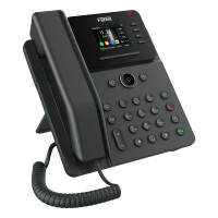 Fanvil V61G, IP-Telefon, Schwarz, Kabelgebundenes Mobilteil, SIP-Info, 4 Zeilen, 1000 Eintragungen