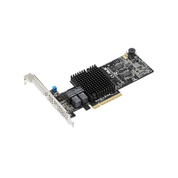 ASUS PIKE II 3108-8I/240PD/2G, SAS, Serial ATA II, Serial ATA III, PCI Express, 0, 1, 5, 10, 50, 60, 12 Gbit/s, 2000 MB, LSI SAS 3108