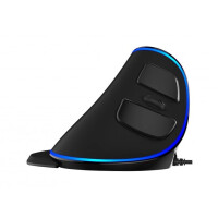 Spire CG-DLM618PL-USB, rechts, Vertikale Ausführung, Optisch, USB Typ-A, 1800 DPI, Schwarz