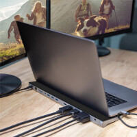 j5create JCD543P-EN USB-C® dreifach Display Docking...