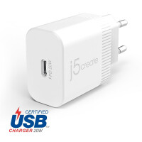 j5create JUP1420-EN 20W PD USB-C® Wand-Ladegerät...