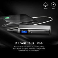 Alogic R20KPB130W, 20000 mAh, Schwarz, Silber