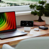Alogic A31FWCWH, Drinnen, USB, Kabelloses Aufladen, Weiß
