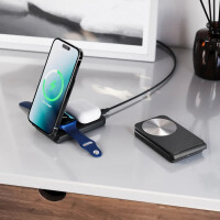 Alogic A31FWCBK, Drinnen, USB, Kabelloses Aufladen, Schwarz