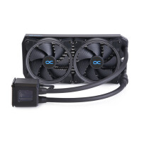 Alphacool 11729, All-in-One-Flüssigkeitskühler, 14 cm, 71 m³/h, Schwarz